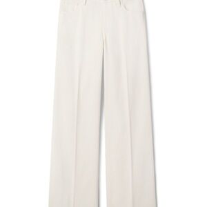 CAbi Ashbury White Wide Leg Jeans size 10